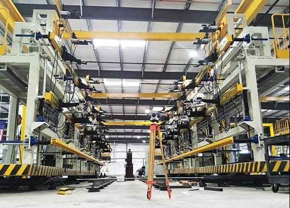 CNC Bus Assembly Equipment for Bus Frame main view