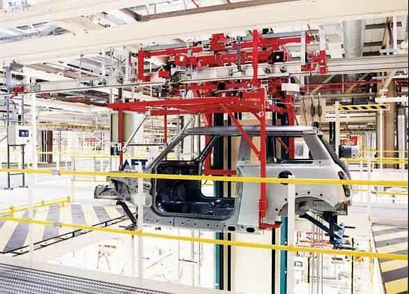 EMS System (Automated Electrified Monorail System) main view