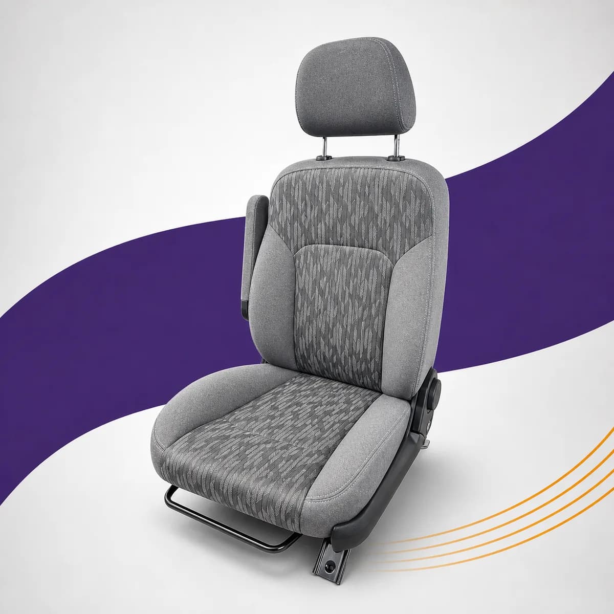Light Truck YTST02A Driver Seat with Airbag Shock Absorption main view