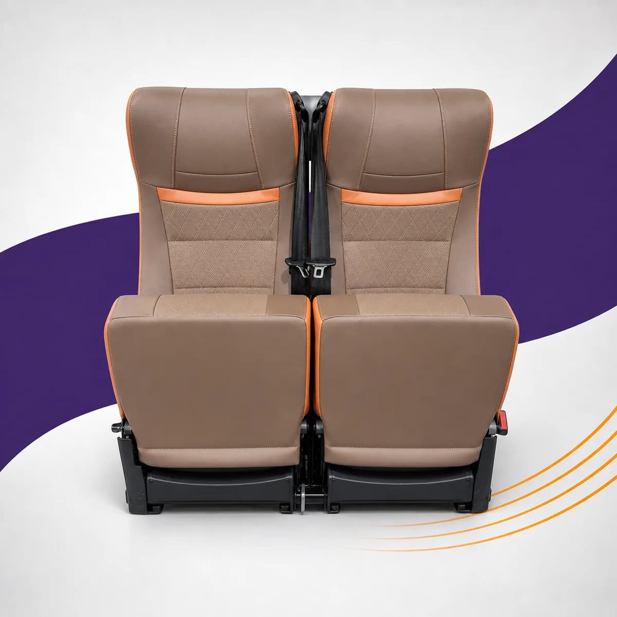 YTF032 (F05) 2+2 Passenger Folding Seat main view
