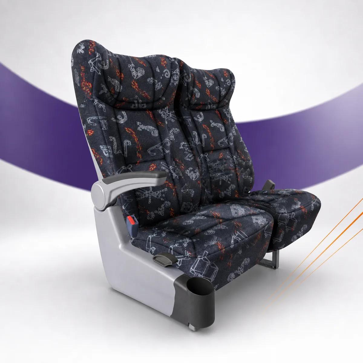 YTH06 South American High-end Passenger Vehicle Passenger Seat main view
