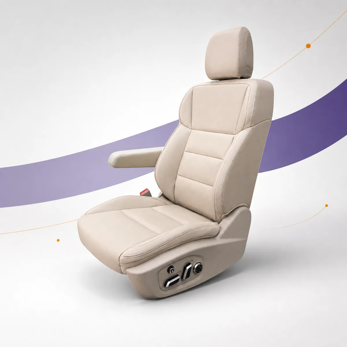 YTSE01A Electric Driver Seat main view