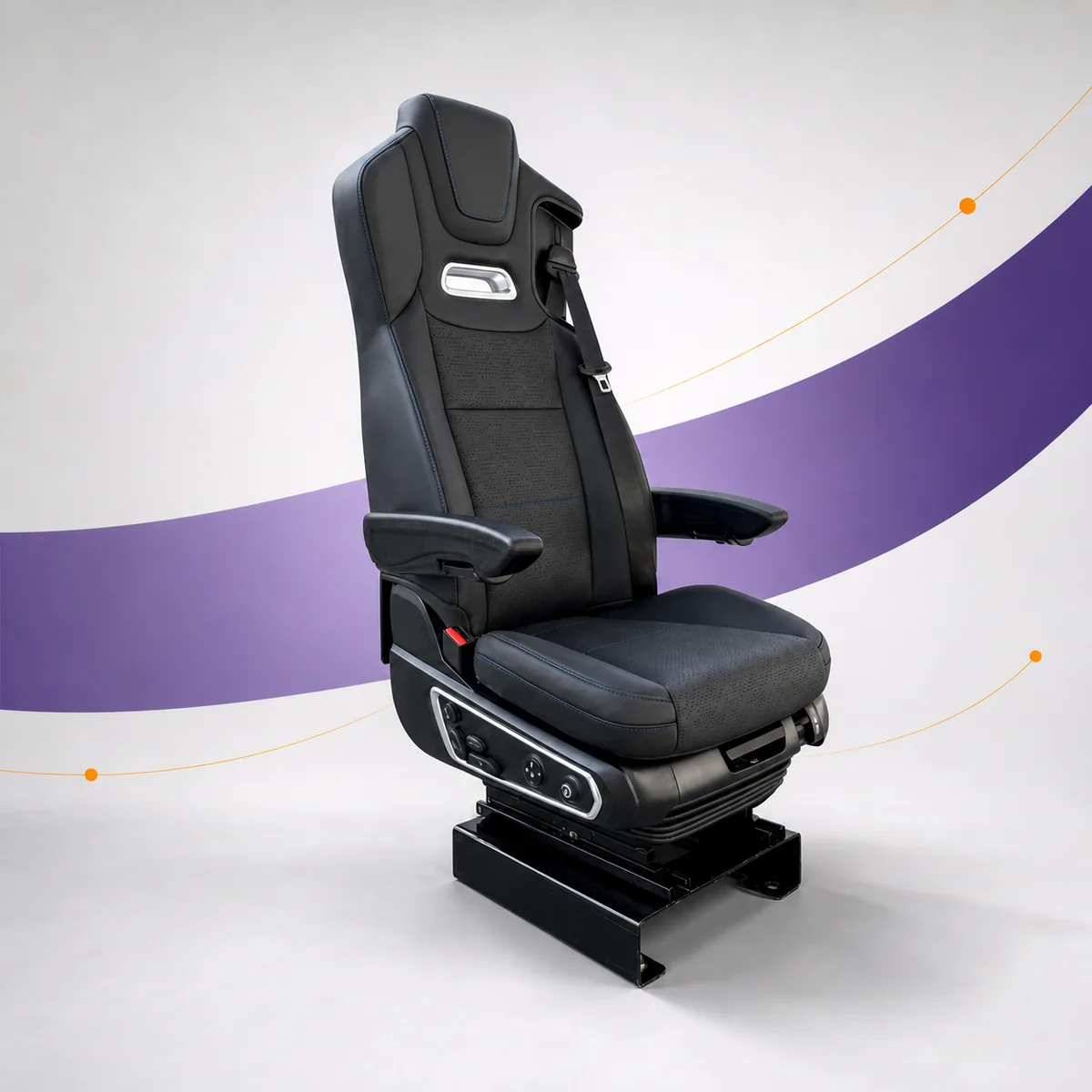 YTSE03A High-end Electric Full-air Suspended Driver Seat main view