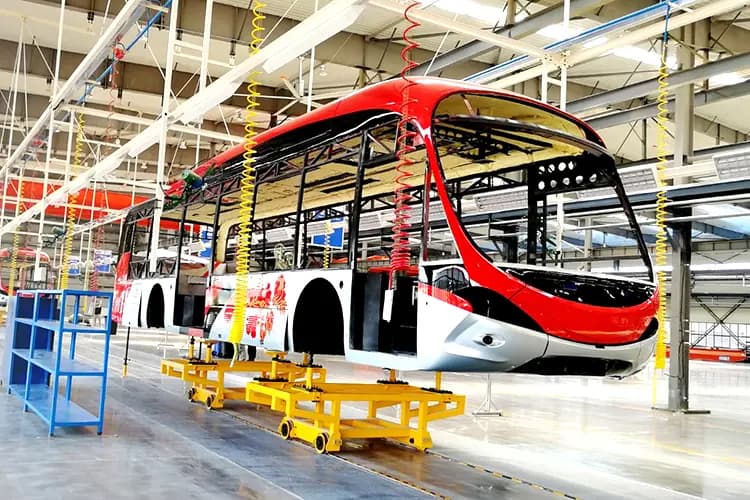 Nanchong GEELY bus production line