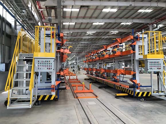 Higer Bus Production Line Project