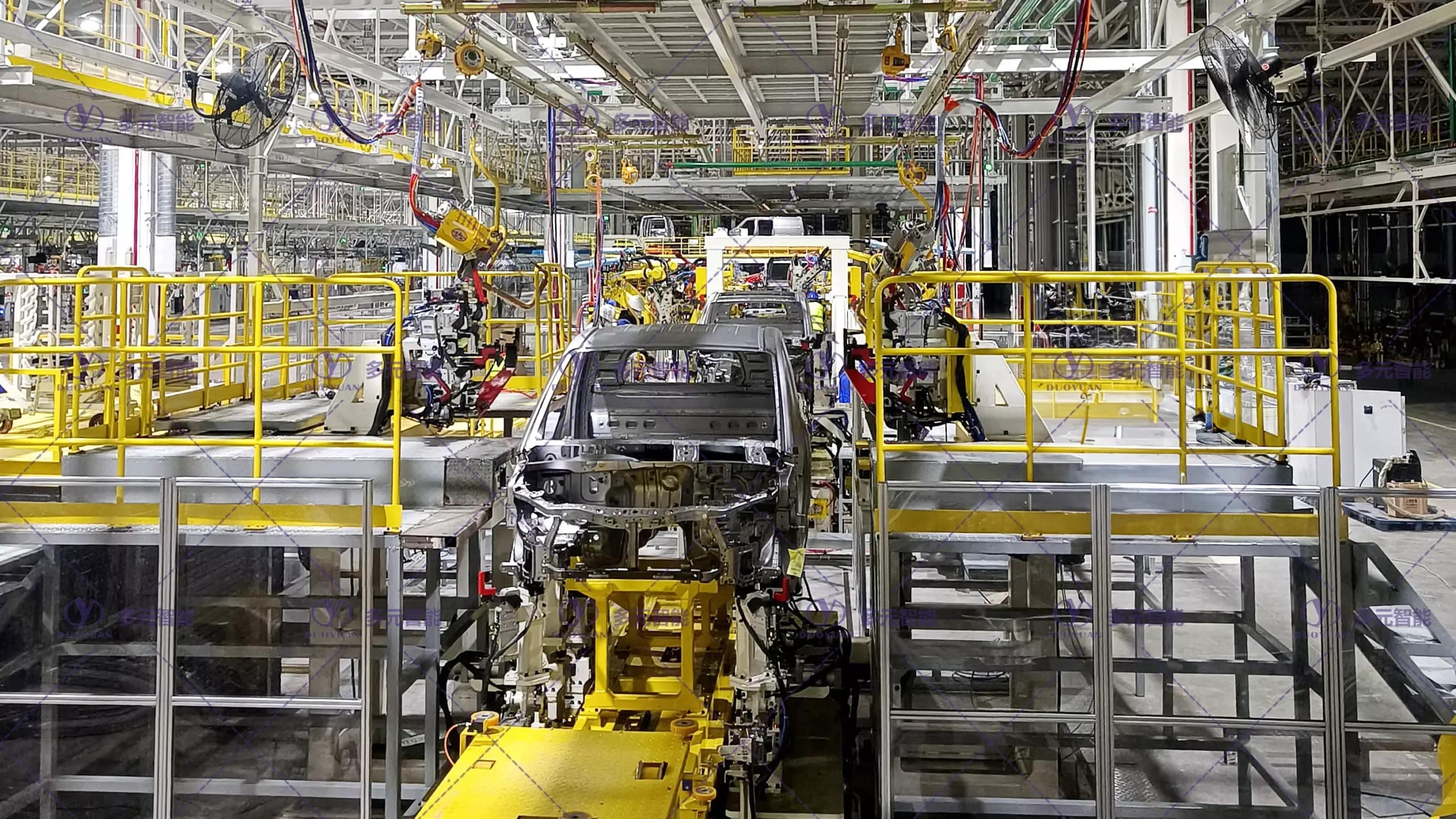 Planning a vehicle assembly line