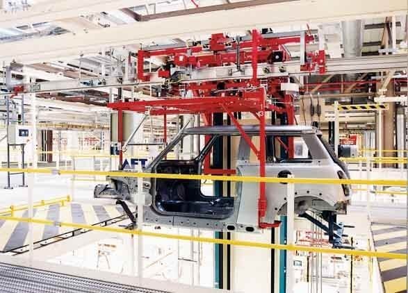Auto Vehicle Assembly Line